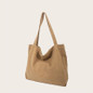 Large Capacity Solid Color Bag, Shopping Bag, Tote Bag — image 9 of 13