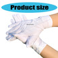 Adult White Gloves for Ceremony School Boys and Girls White Elastic Gloves — image 8 of 10