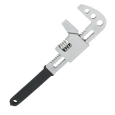 10",12",15" F-type Wrench Right Angle Wide Jaw Opening Adjustable Spanner Wrench Tool for Household Repair — image 3 of 14