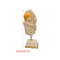 1pcs/1pair Praying Figurine Girl Boy Meditation Praying Crafts Decoration for Home Bedroom Dormitory Party Decoration — image 7 of 9