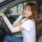 Lace Gloves Sunscreen Long Lace Fingerless Mittens Covered Scar Elastic Sleeve Ladies Driving Gloves — image 5 of 14