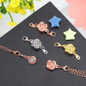 6PCS/10PCS/12PCS Locking Magnetic Clasps Rose Jewelry Magnetic Clasp Necklace Lobster Clasp Closures Magnetic Clasp Connector Chain Extenders for Jewelry Necklace Bracelet — image 12 of 23