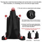 Men's Crossbody Bag, Multi-functional Waterproof Casual Shoulder Bag Fashion Single Shoulder Crossbody Bag Shoulder Backpack With USB Charging Port, Multiple Pockets For Hiking Cycling Mountaineering — image 6 of 34