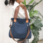 1pc Ladies' Large-capacity Tote Bag, Suitable for Office and Commuting, Classic and Simple, Casual and Versatile Design, Zippered Bag, Handbag — image 14 of 46