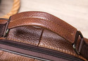 Genuine Leather Messenger Bag - Black, Multi-Compartment, Adjustable Strap, Ideal for Men's Daily Commute, Business, Travel — image 19 of 29