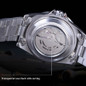 Stainless Steel Band Sport Automatic Watch Luxury Multifunction Business Wristwatch — image 13 of 15