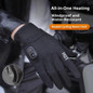 Windproof Heated Gloves With Quick Charging Technology Adjustable Warmth — image 6 of 12
