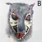 Halloween Gloves Animal Gloves Silicone Mask Lion Tiger Wolf Head Mask Wolf Gloves — image 17 of 20