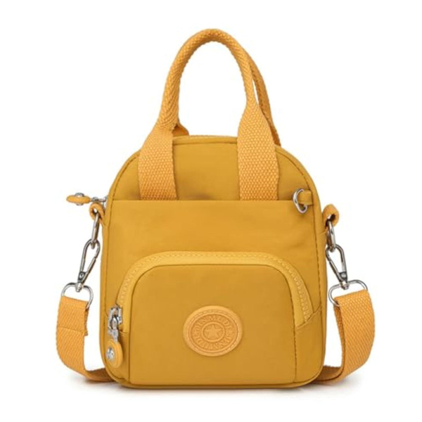 Women's Shoulder Bag, Multi-compartment Tote, Nylon Crossbody Bag, Casual Commuter Bag — image 1 of 8