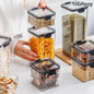 460-1800ML Kitchen Storage Box Sealing Food Storage Container Preservation Plastic Refrigerator Noodle Box Multigrain Storage Pot Milk Powder Container — image 9 of 17