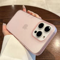 Soft Matte Candy Transparent Phone Case For iPhone 16 15 14 Pro Max Plus 13 12 11 XR XS XsMax 8 Shockproof Silicone Bumper Cover — image 2 of 12