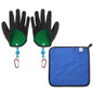 1pc/2pcs NEW Latex Fishing Gloves Fisherman Professional Anti-Slip Catch Fish Gloves Puncture Resistant Gloves for Handling, Catching, Cleaning, Hunting, Fishing Accessories — image 41 of 50