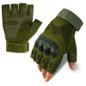 Tactical Gloves for Men - Half Finger Outdoor Training & Combat Hard Shell Protective Riding Sports Gloves with Anti-Slip Grip — image 21 of 28