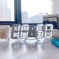 1PC LED Nordic Digital Alarm Electronic Clocks Wall Clocks Hanging Watch Table Clock USB LED Digital Table Wall Clock — image 9 of 18