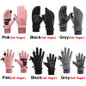 Winter Shaker Fleece Thickened Warm Ski Gloves, Waterproof And Non-slip Outdoor Riding Gloves, Non-slip Wear-resistant Shock-absorbing Cold-proof Warm Gloves, Suitable For Running, Cycling, Hiking, Mountaineering. High Quality Gift — image 5 of 25