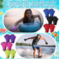 New 1 Pair/ 2 Pairs Webbed Swim Gloves, Unisex Swimming Gloves Aquatic Swim Training Gloves Fitness Water Resistance Training Gloves for Swimming and Diving with Wrist Strap — image 9 of 58