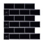 4PCS Home Decor White/Biege/Gray/Light Green/Black 3D Brick Wall Waterproof Self-Adhesive Brick Wall Stickers 3D Tile Wallpapers Bathroom Kitchen Decoration Mosaic Tile Wall Sticker — image 18 of 19