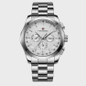 Automatic Mechanical Watch for Men - Gold Black Stainless Steel Case with 3 Subdials, Date, Chronograph Sports Business Watch — image 13 of 16