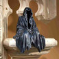 13cm/15cm New Reaping Solace The Reaper Sitting Statue Gothic Desktop Resin Black Sculptures For Home Decor Ornament — image 14 of 14