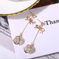 Metal Trendy Water Drop Women Dangle Earrings Simple Korean Jewelry Female Long Pendant Eardrop — image 13 of 13
