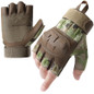 Tactical Combat Gloves - Military Grade Half Finger Design for Cycling, Outdoor Training & Motorcycle Riding | Anti-Slip, Abrasion & Cut Resistant — image 9 of 22