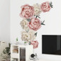 Individual Peony Rose Flower Wall Art Sticker Nursery Kids Room Decal Background Home Decor DIY — image 4 of 10