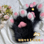 Furry Paw Gloves with Resin Claws - Cosplay Fox Cat Hand Paws for Fursuits — image 4 of 17