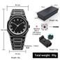Waterproof Sports Watch for Men - Durable Rubber Strap Quartz Watch — image 30 of 40
