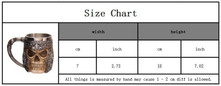Fashion Creative Skull Cup Stainless Steel Coffee Tea Cup Cool Popular Gifts Collection 400ml — image 4 of 8