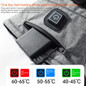 Heating Thermal Gloves Touchscreen Heated Gloves Winter Hiking Sport Gear — image 10 of 12