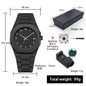 Waterproof Sports Watch for Men - Durable Rubber Strap Quartz Watch — image 14 of 40