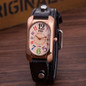Color scale retro square women's quartz watch — image 8 of 22