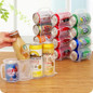 Home Kitchen Organizer Refrigerator Storage Box Cola Beverage Space-saving Finishing Four Case Organizer Kitchen Accessories — image 12 of 18