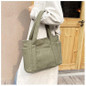 Stylish Corduroy Tote Bag for Women Large Capacity Commuter Shoulder Bag Minimalist Design Crossbody Bag Fashionable and Versatile — image 51 of 61