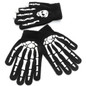 1 Pair Skeleton Gloves Unisex Claw Ghost Bone Knitted Mittens — image 9 of 11
