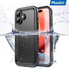 PlusAcc Waterproof Case for iPhone 17 Air 16 15 14 13 12 11 Pro Max Mini 14 15 16 Plus [Built-in Screen Protector][IP68 Underwater][6.6FT Military Dropproof][Dustproof] Full Body Shockproof Protective Phone Case — image 3 of 13