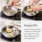 Kitchen Stainless Steel Shaped Cooking Fried Egg Four kinds of styles — image 4 of 16