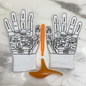 Massage Gloves Acupressures Reflexology Gloves for Correct Stimulate Acupoints — image 7 of 14