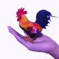 1pc Simulation Foam Rooster Model Fake Artificial Imitation Animal Home Garden Ornament Miniature Decoration Home Decoration — image 10 of 11
