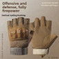 Tactical Gloves with Anti-Slip Palm & Knuckle Protection for Outdoor Sports and Hiking — image 5 of 10