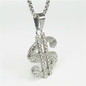 3mm Stainless Steel Chain Fashion Women Men's Hip Hop Iced Out US $100 Dollar Gold Color Pendant Necklace Jewelry — image 12 of 12