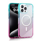 Luxury Color Gradients Transparent Magsafe Phone Case for IPhone 16 Pro 15 14 Pro Max Magnetic Wireless Charge Bumper Pc Cover — image 9 of 12