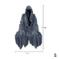 13cm/15cm New Reaping Solace The Reaper Sitting Statue Gothic Desktop Resin Black Sculptures For Home Decor Ornament — image 11 of 14