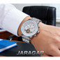 Automatic Watches for Men Fashion Brand JARGAR Men's Big Face Automatic Mechanical Male Wrist Watch Steel — image 20 of 25