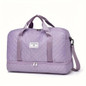 Travel bag Large capacity women's fitness bag Luxury oversized handbag - fashionable and practical compartment design, suitable for travel adventure and fitness activities Lightweight maternity bag storage bag Short business trip luggage bag Independent shoe compartment Lightweight luggage bag, — image 21 of 23