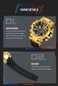 Top Brand Luxury Men Sport Chronograph Watch Dual Display Watches Army Military Watch Multifunction Electronic Watch 5 Bar Waterproof Rubber Watch — image 12 of 23