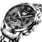TEVISE Tourbillon Calendar Watch for Men | Classic Mechanical Timepiece with Date Display — image 12 of 17