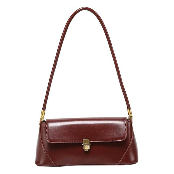 Chic Underarm Bag Vintage Shoulder Bag Fashionable Baguette Bag for Women — image 1 of 12