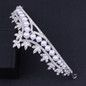 Bridal Wedding Jewelry Set for Rhinestone Choker Earrings Crystal Tiara for Wome — image 7 of 12