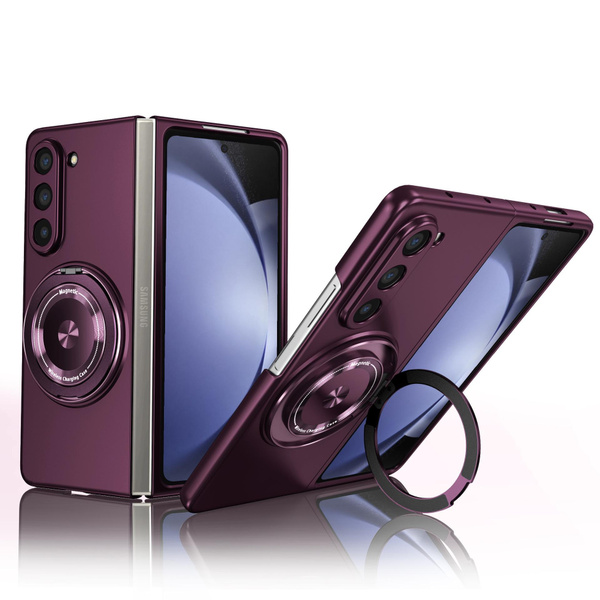 Magnetic 360° Rotating Stand Case for Samsung Z Fold & Flip Phones | Anti-Drop Protection — image 1 of 12
